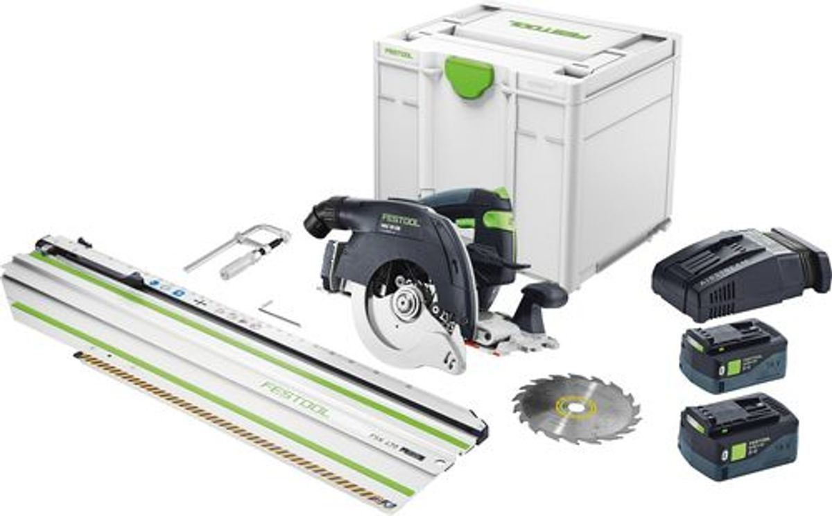 Festool Akku rundsav HKC 55 5,0 EBI-Set-FSK 420