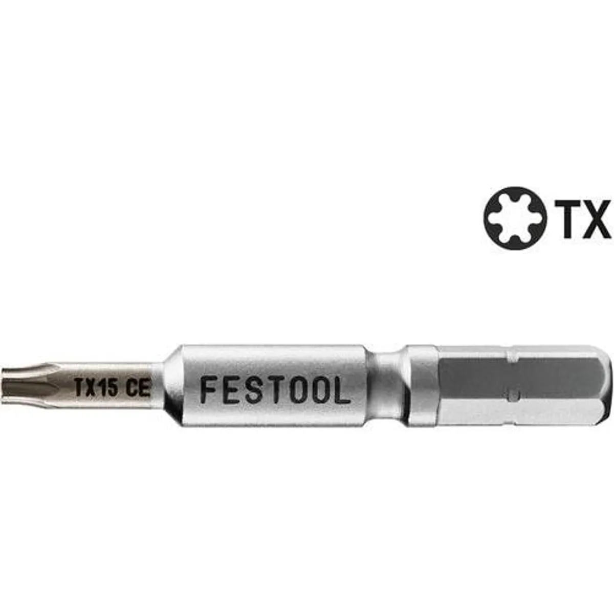 Festool Bit TX 15-50 CENTRO/2 (TX 15) I 2 stk.