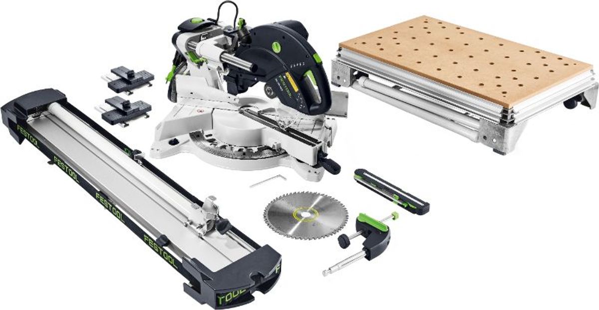 Festool Kap-/geringssav KS 120 REB-Set-MFT