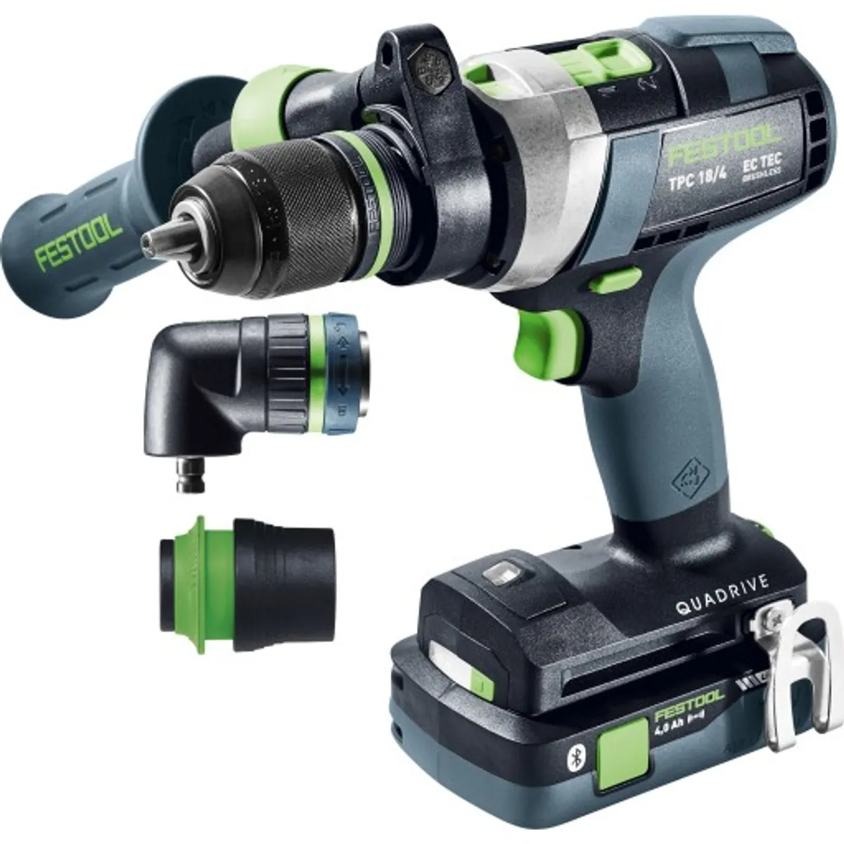 Festool Quadrive TPC 18/4 5,0/4,0 I-Set slagboremaskine