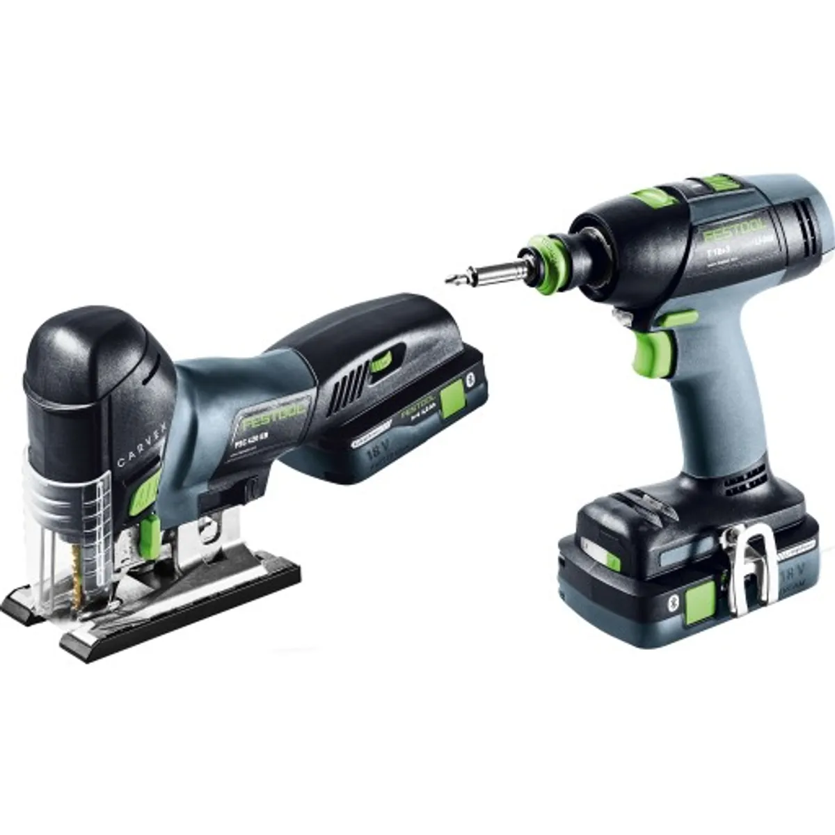 Festool T 18+3/PSC 420 EB kombipakke bor/skru/stiksav