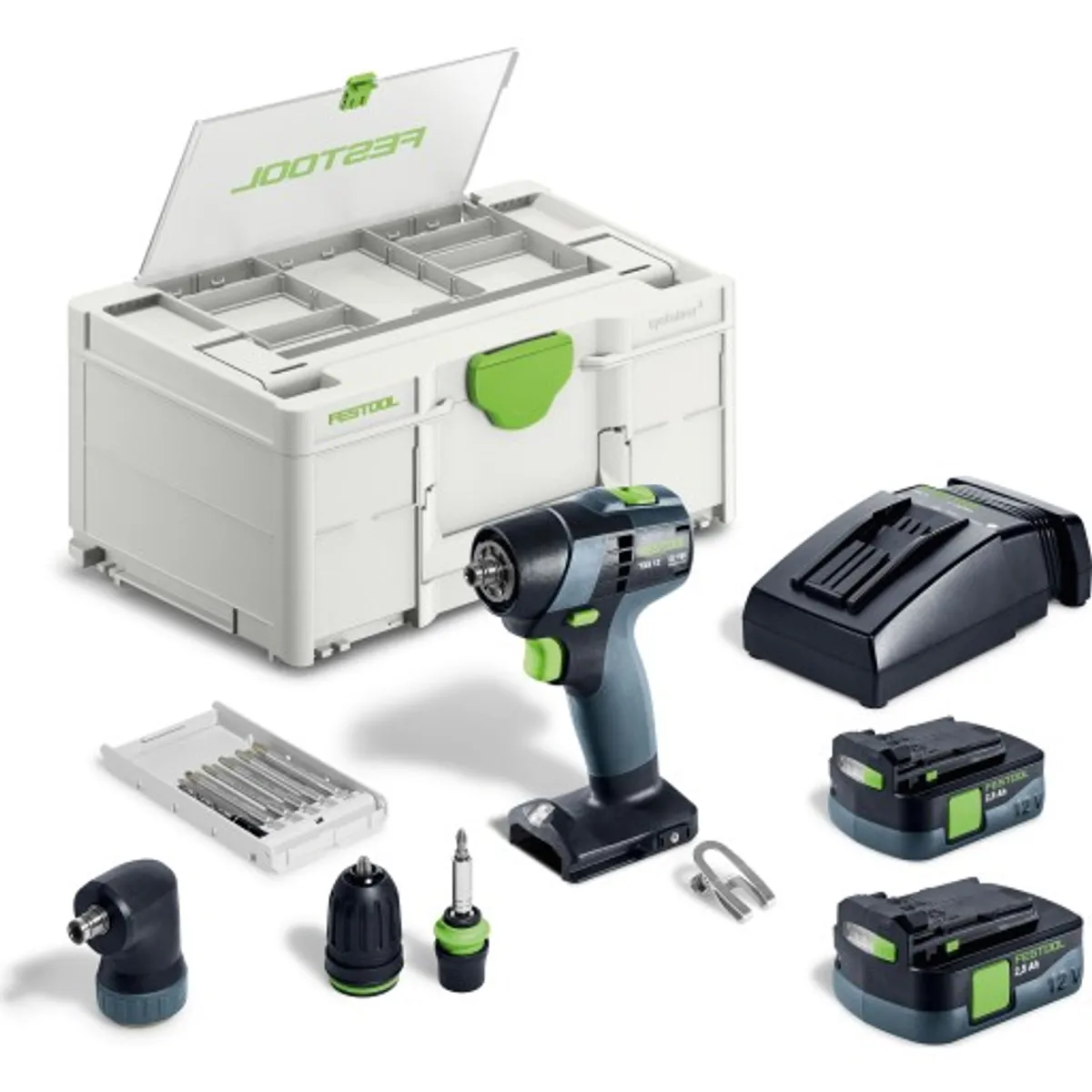 Festool TXS 12 2,5-Set bore-/skruemaskine