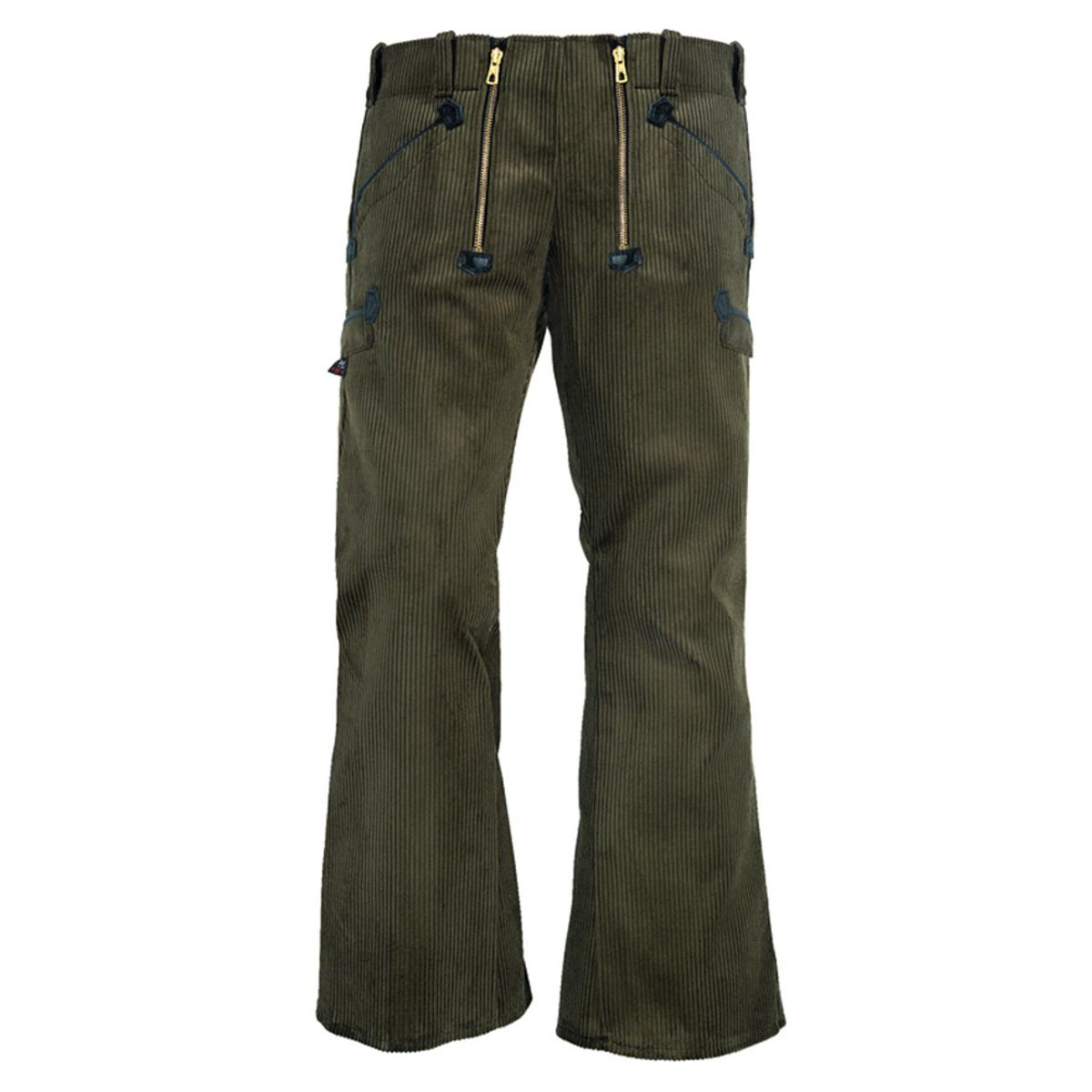 FHB Alfons Naver Pants Trenker Corduroy olive/brown W29/L30 - 40