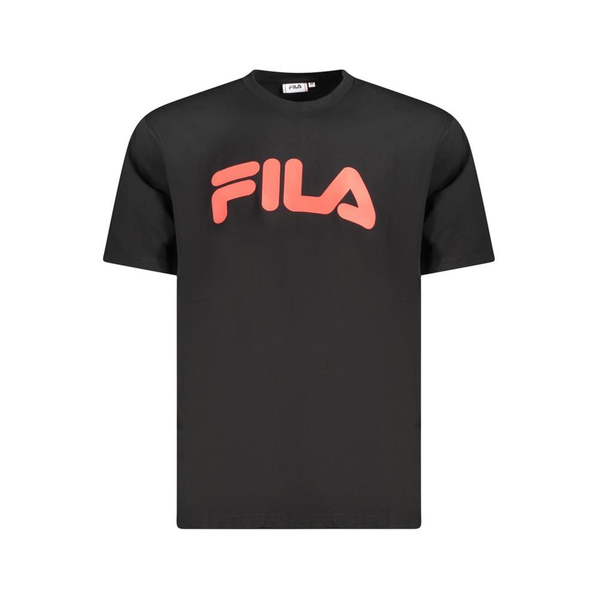 Fila Black Cotton T-Shirt