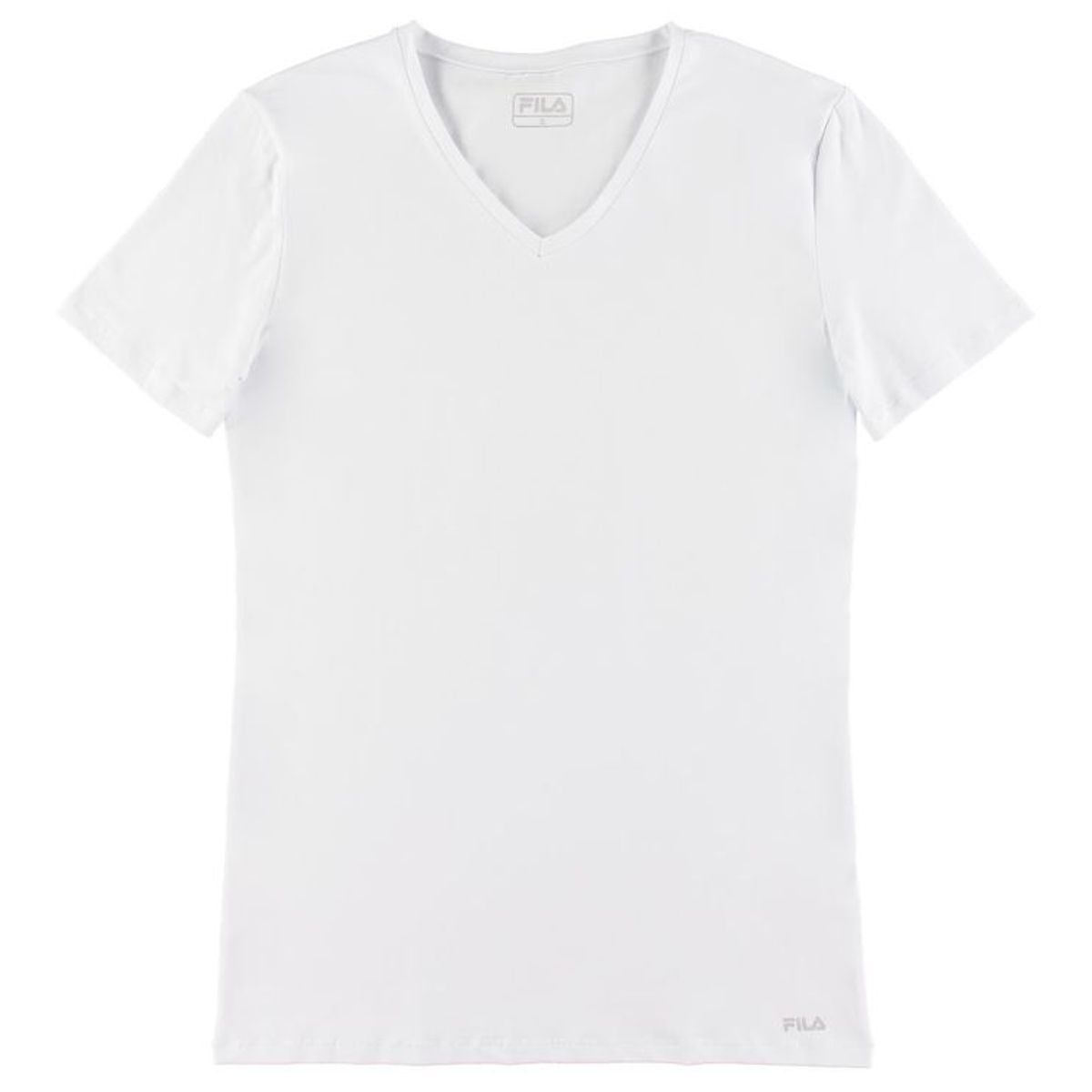 Fila T-shirt - V-Neck - Hvid