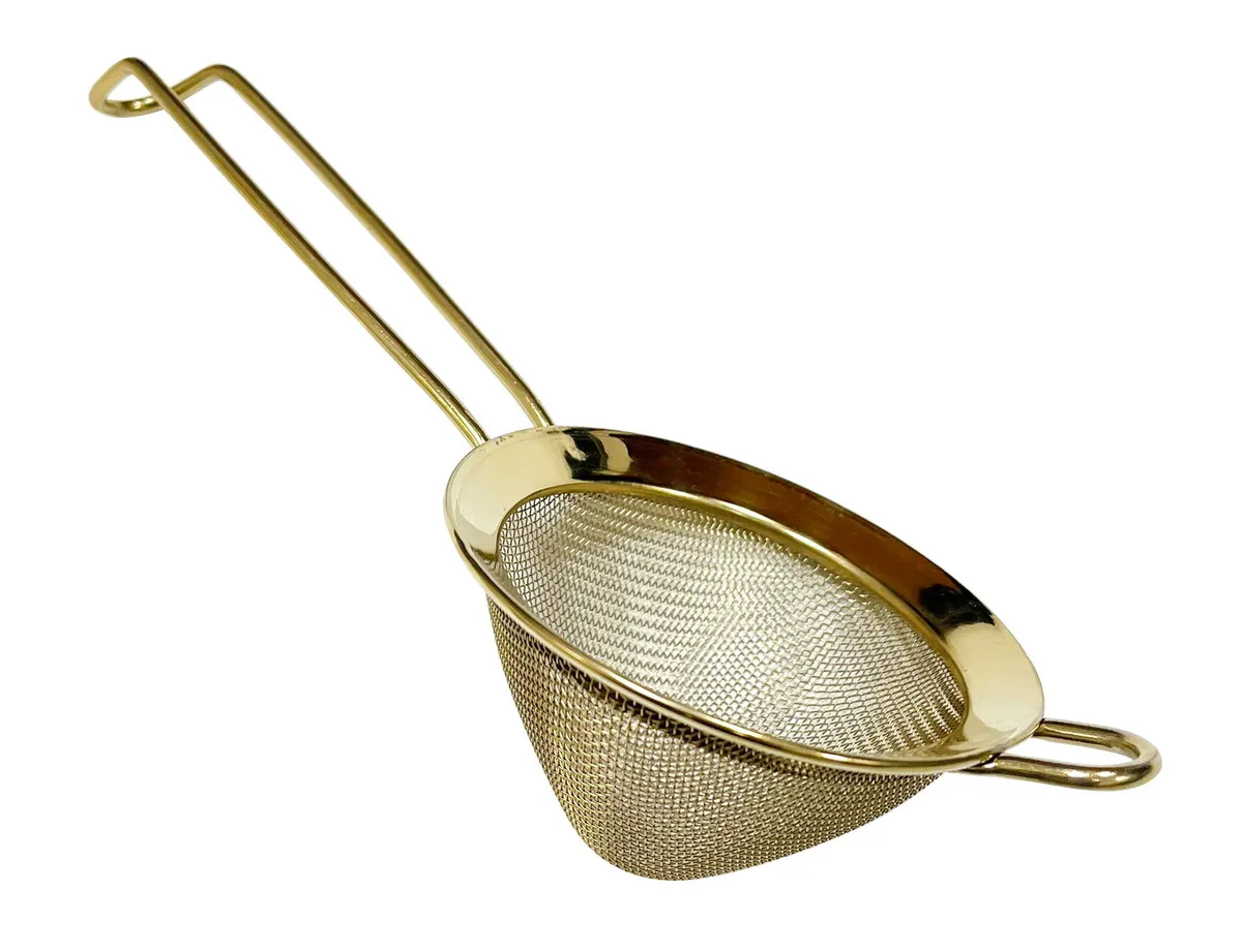 Fine Mesh Strainer Guld