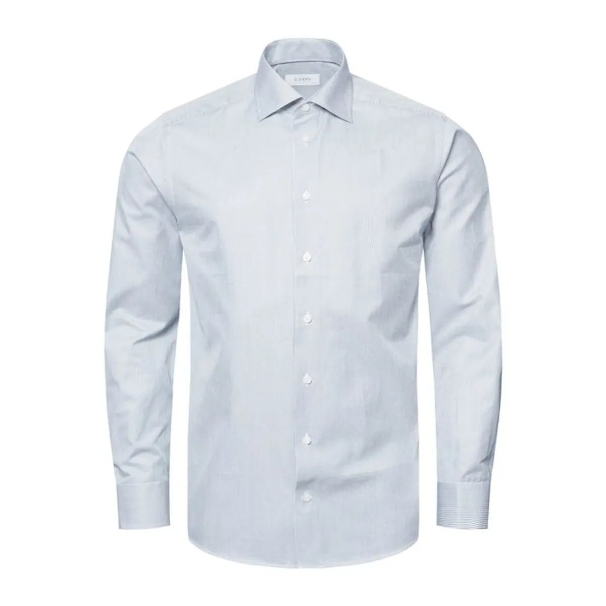 Fine Stripe Signature Twill Shirt / A new version of our Signature Twill shirt.