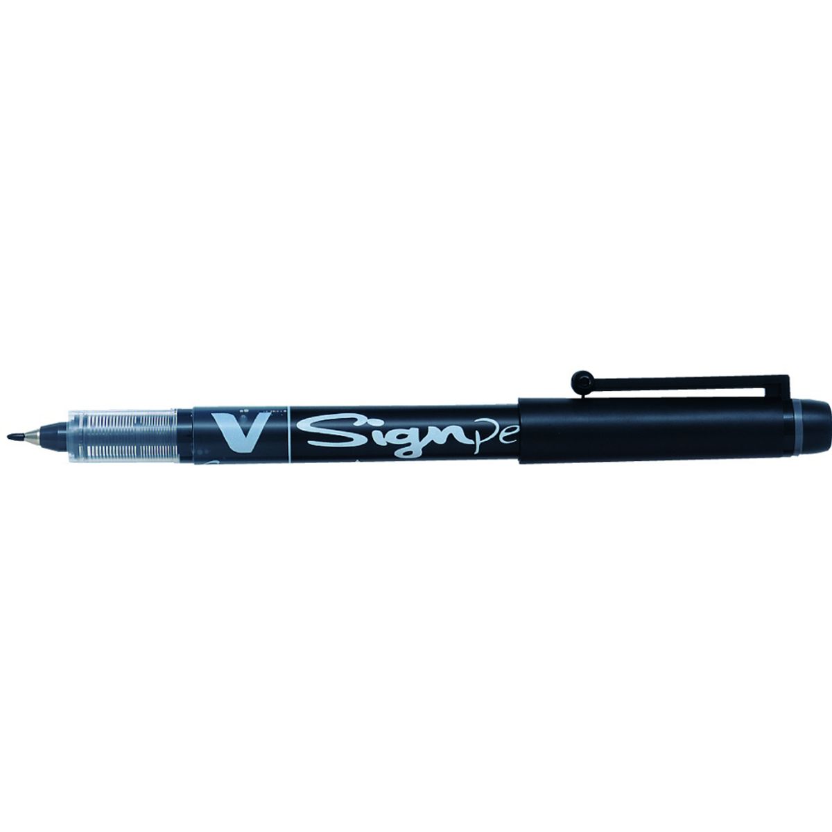 Fineliner Pilot V-sign Sort 12 stk