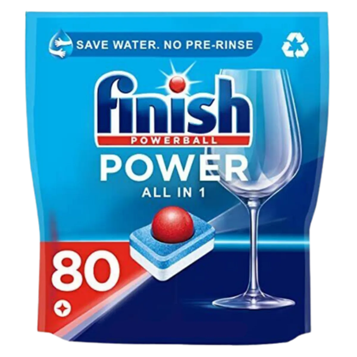 Finish Powerball All in One Opvasketabs - 80 stk