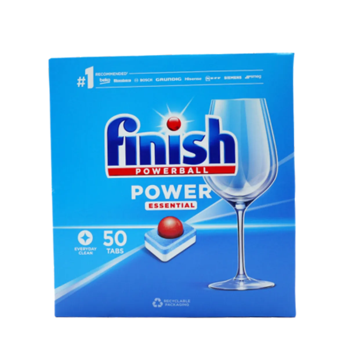 Finish Powerball Opvasketabs - 50 stk