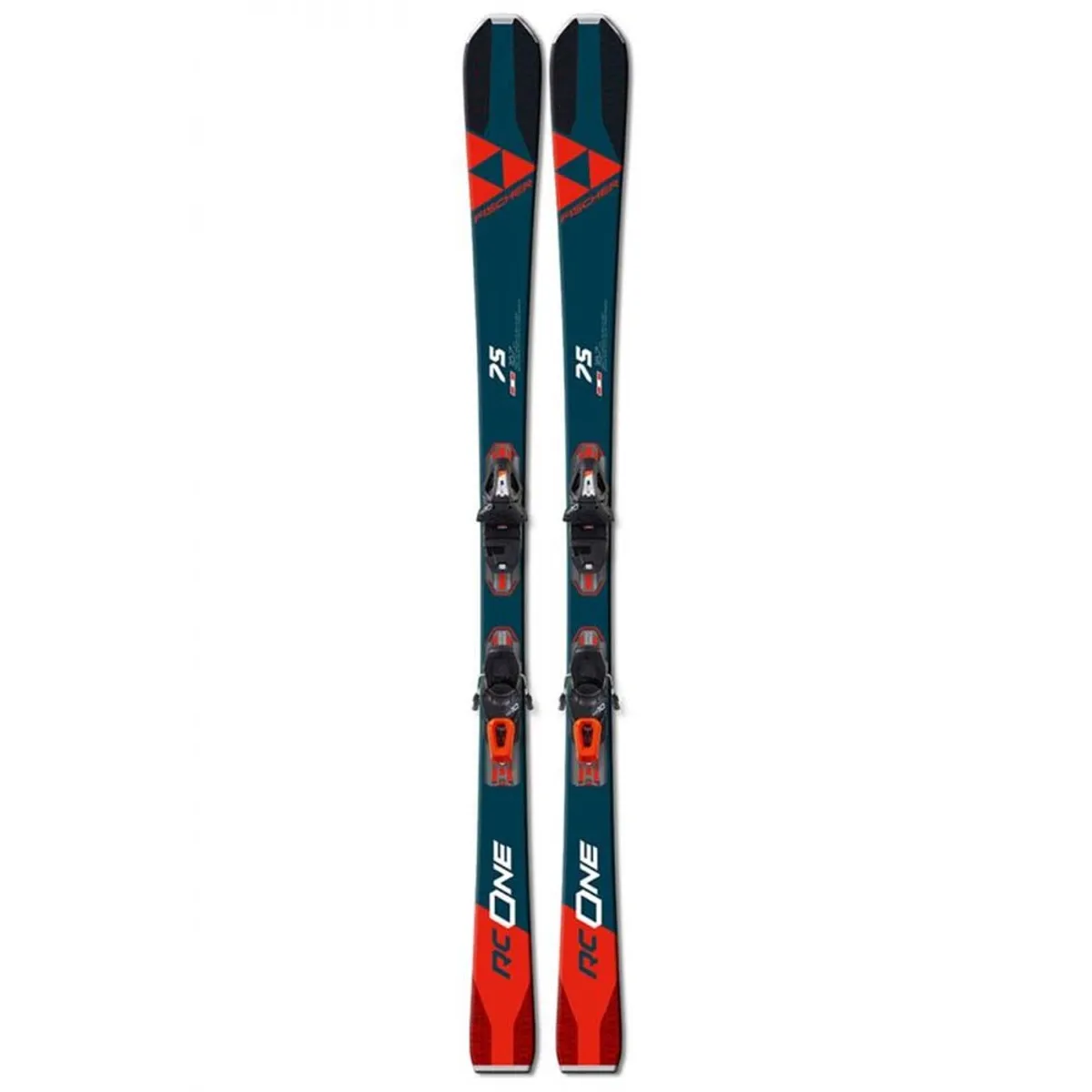 Fischer Rc One 75 Ski + Rs10 Gw (Farve: 001, Størrelse: 160)