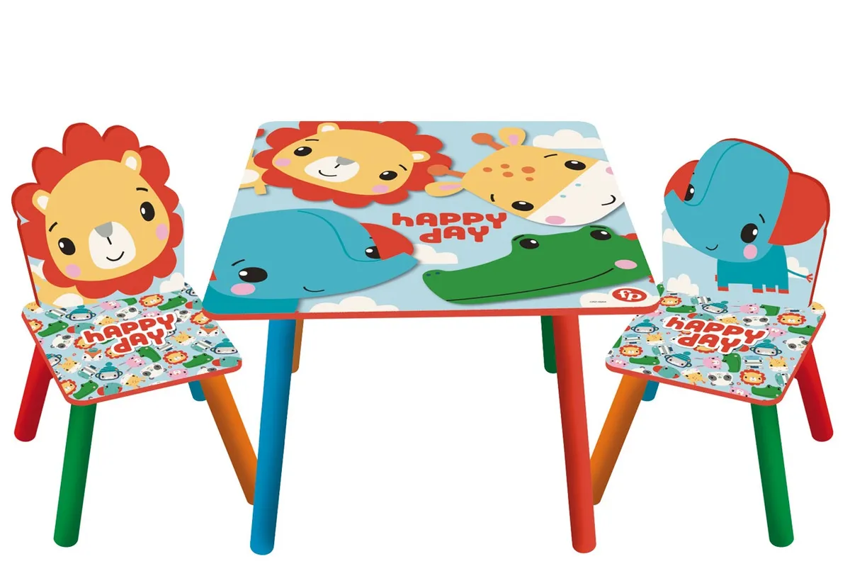 Fisher-Price Træ bord med stole