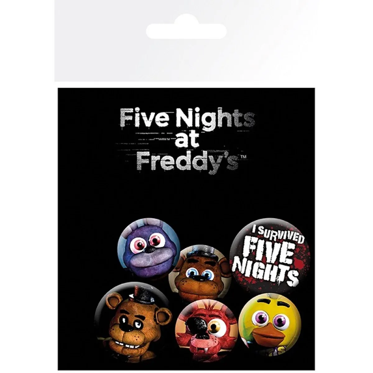 Five Nights at Freddy's - Badge 6-Pack