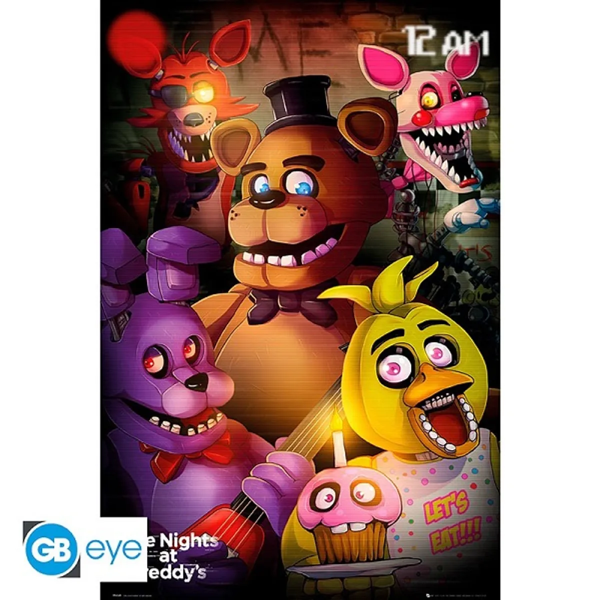 Five Nights At Freddy's - Group - Poster/Plakat 61x91.5cm