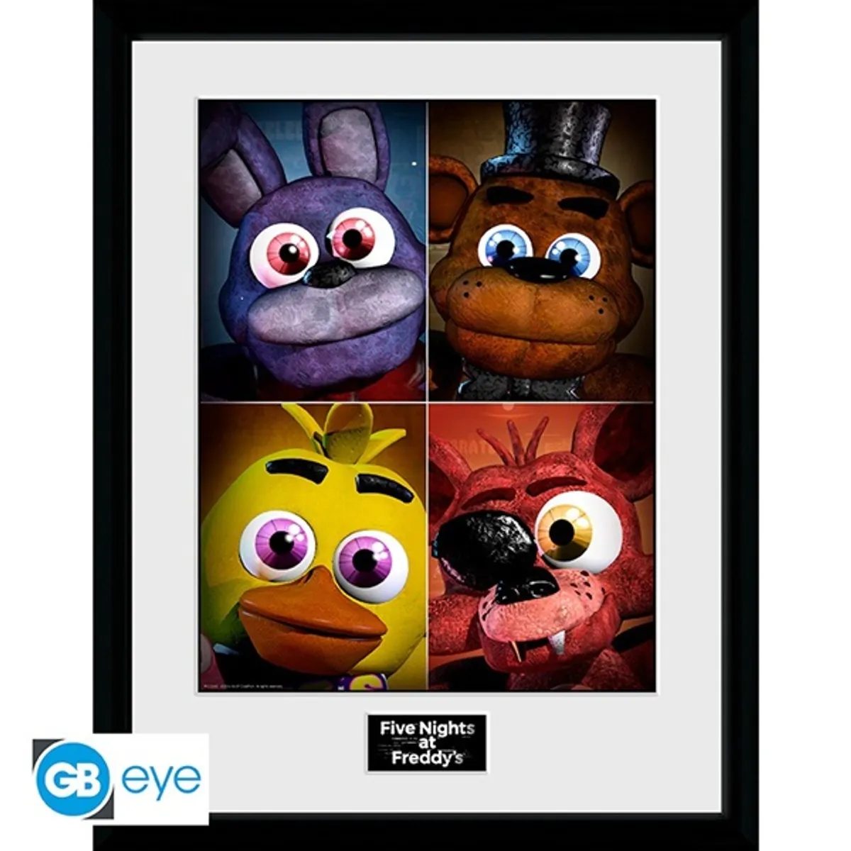 Five Nights at Freddy's - Quad - Framed Print 30x40cm