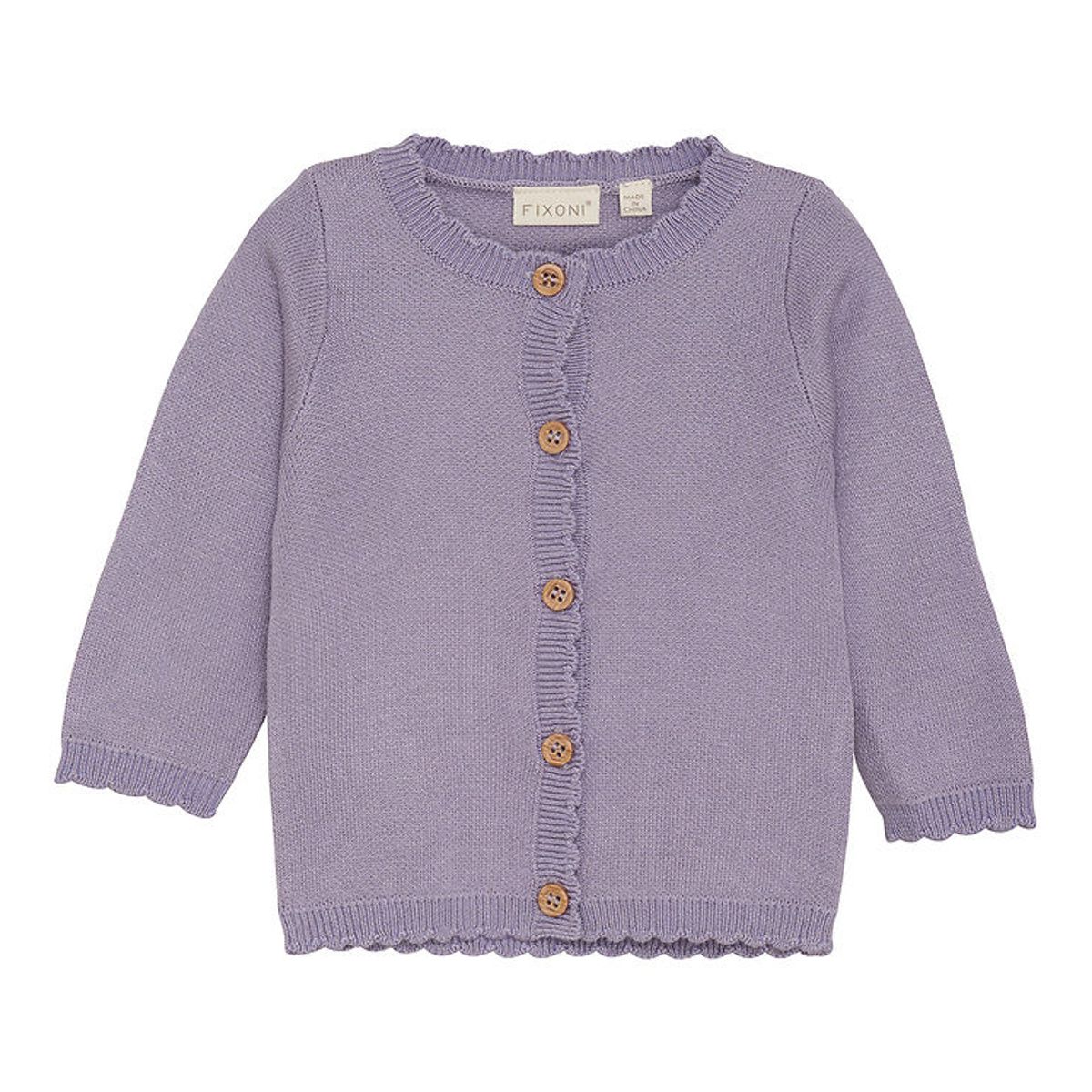 Fixoni Cardigan - Knit - Lavender Gray