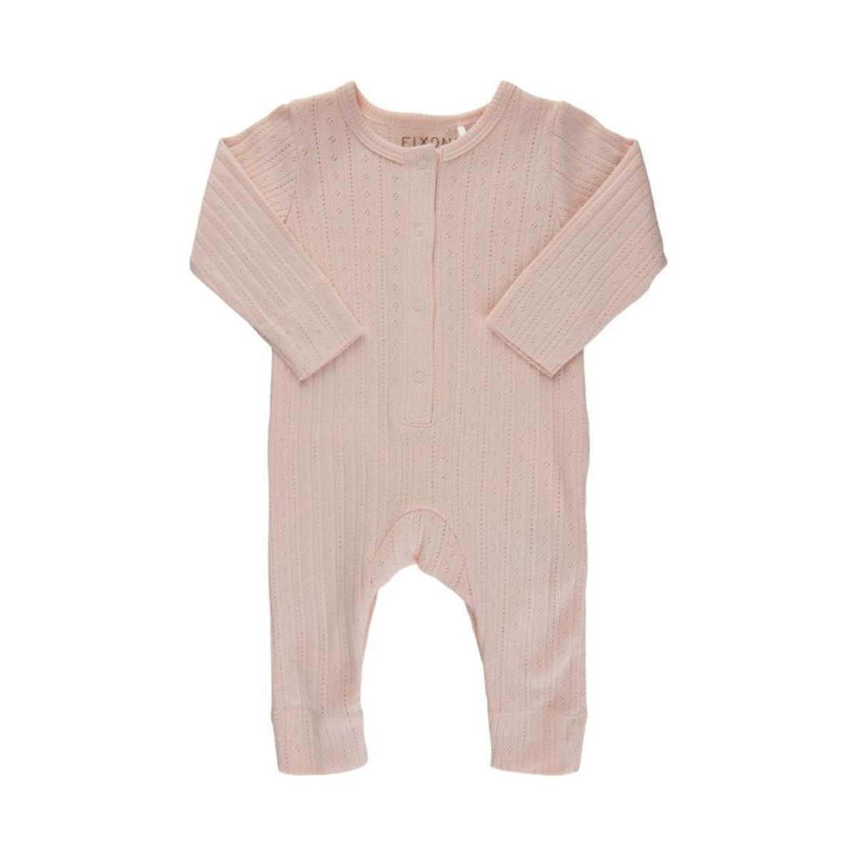 Fixoni - Heldragt Romper LS - Soft Rose - 50