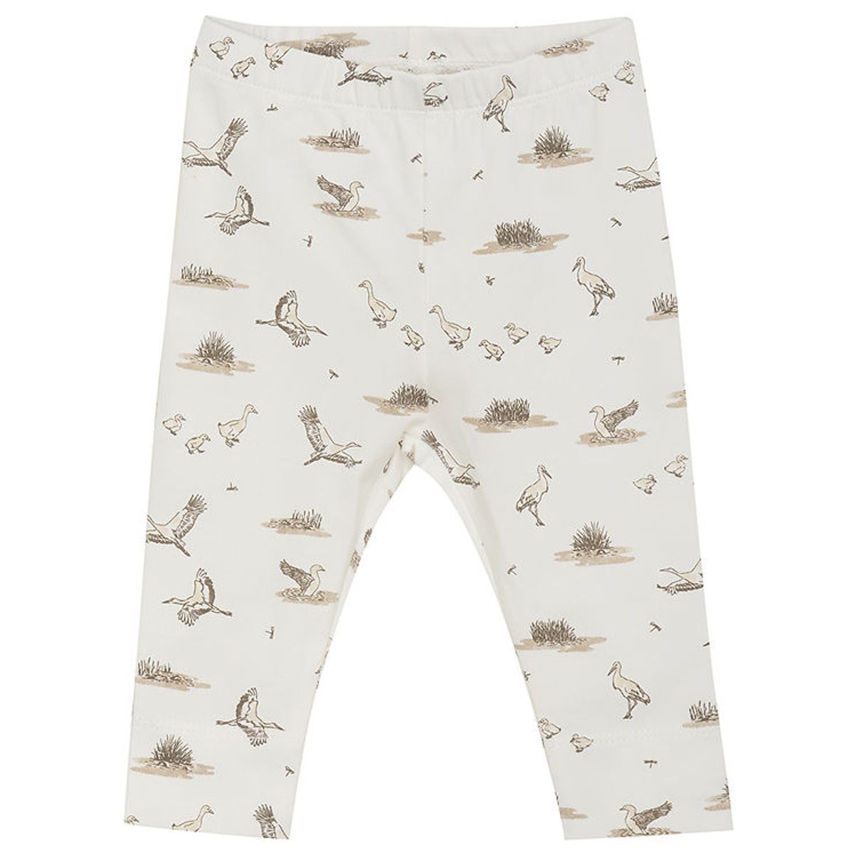 Fixoni Leggings - Coconut Milk m. Print