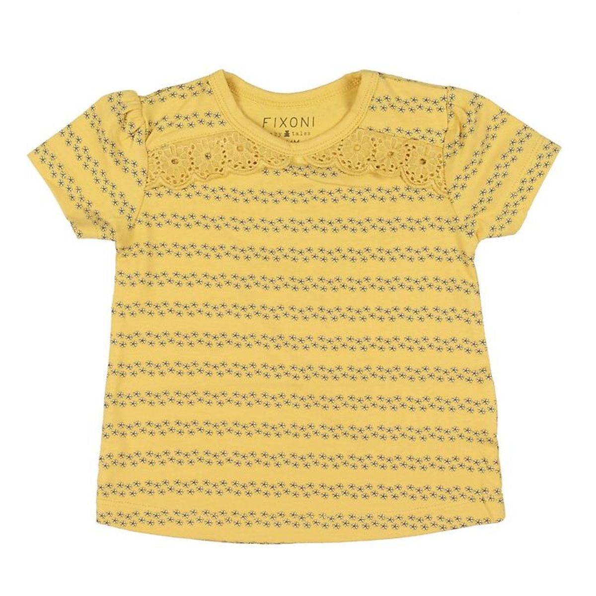 Fixoni T-shirt - Rattan m. Blomster