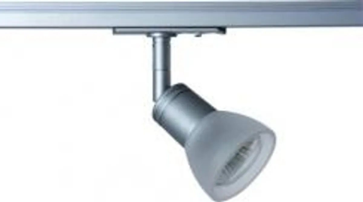 Flash Light Spot Tr-305 50w Gu10 1 Faset Med Glas Hvid