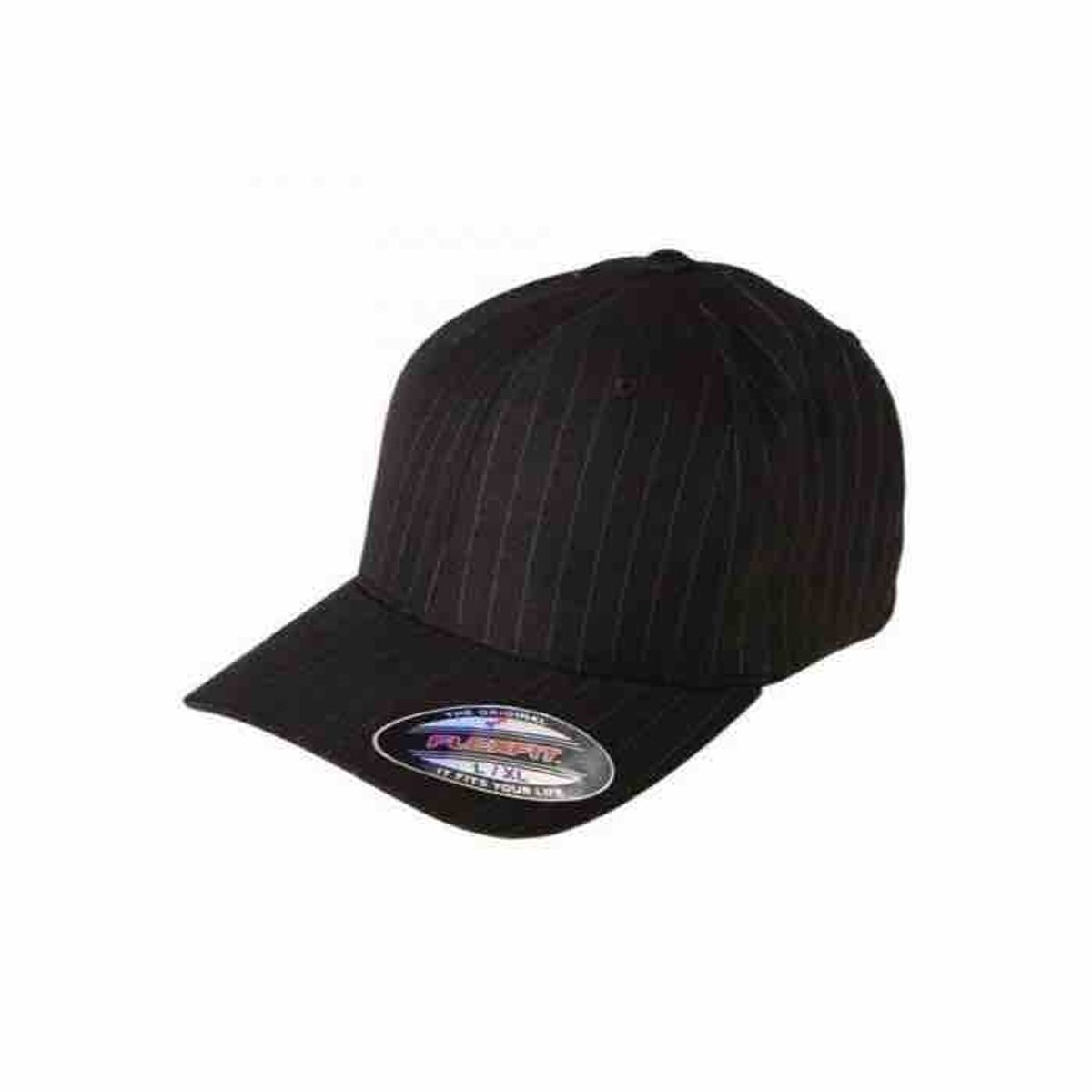 Flexfit Cap Black Pinstripe