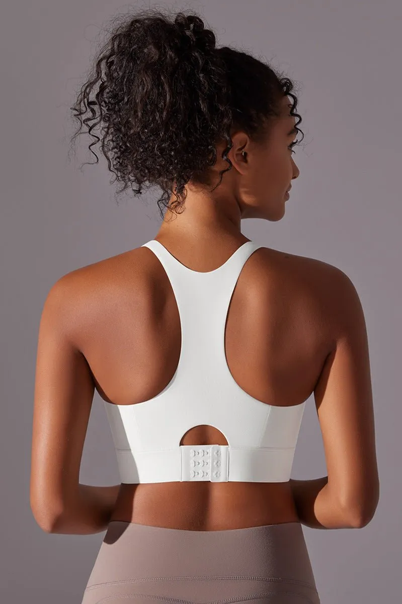 FlexFit Racerback Sports-Bh White - Large / White