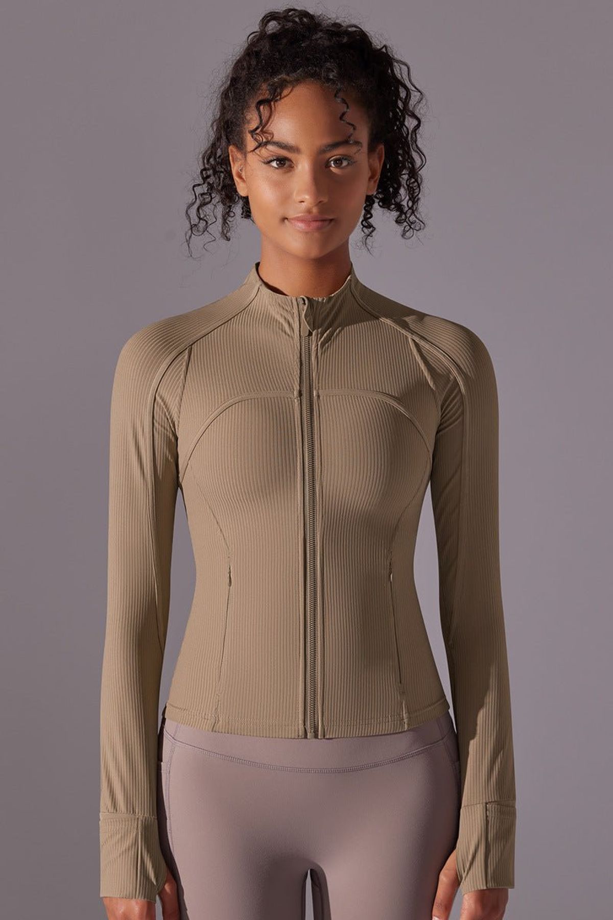 FlexiZip Compression Jacket Cocoa - Large (L) / Cocoa