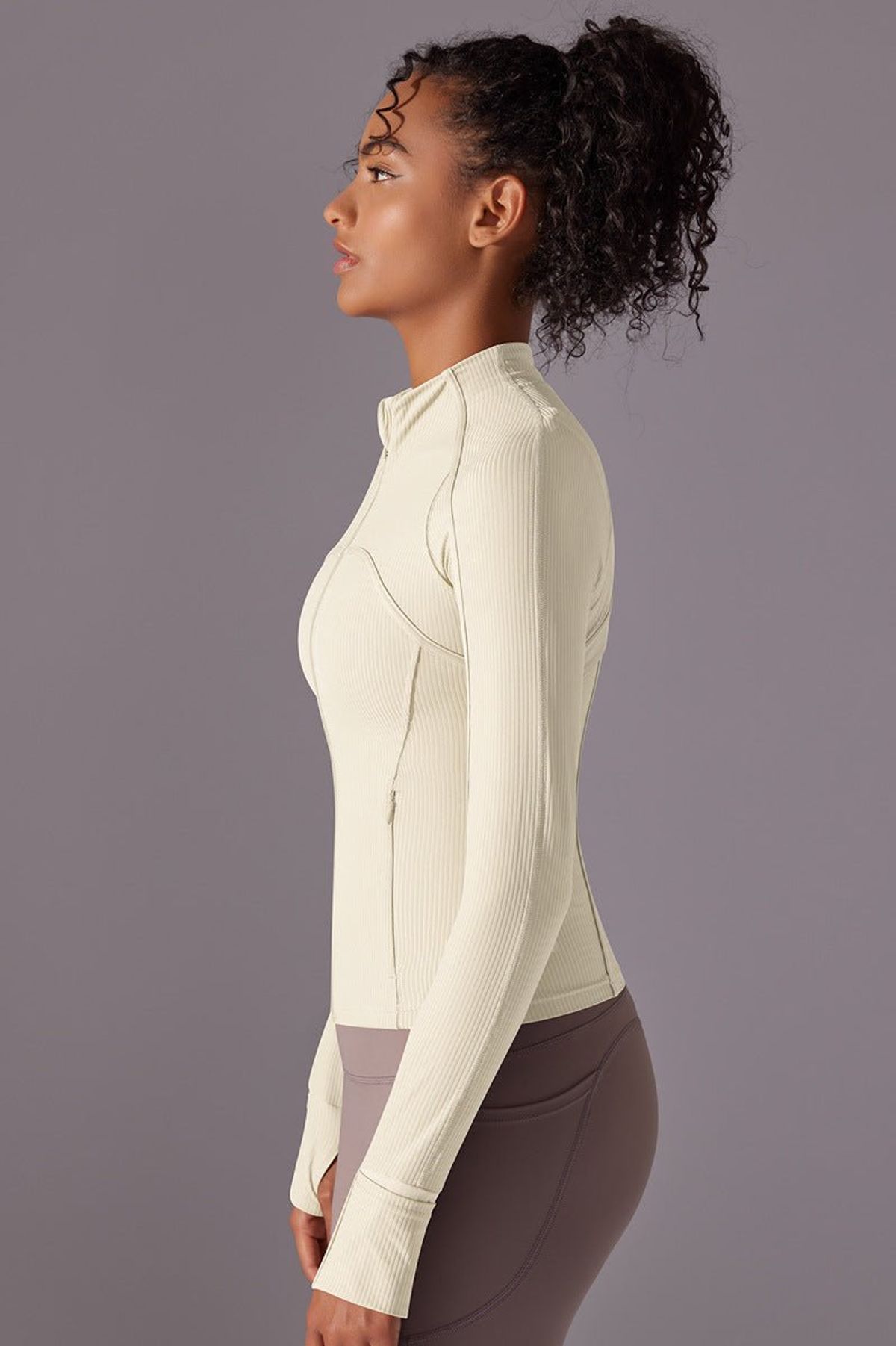 FlexiZip Compression Jacket CreamyWhite - Large (L) / CreamyWhite