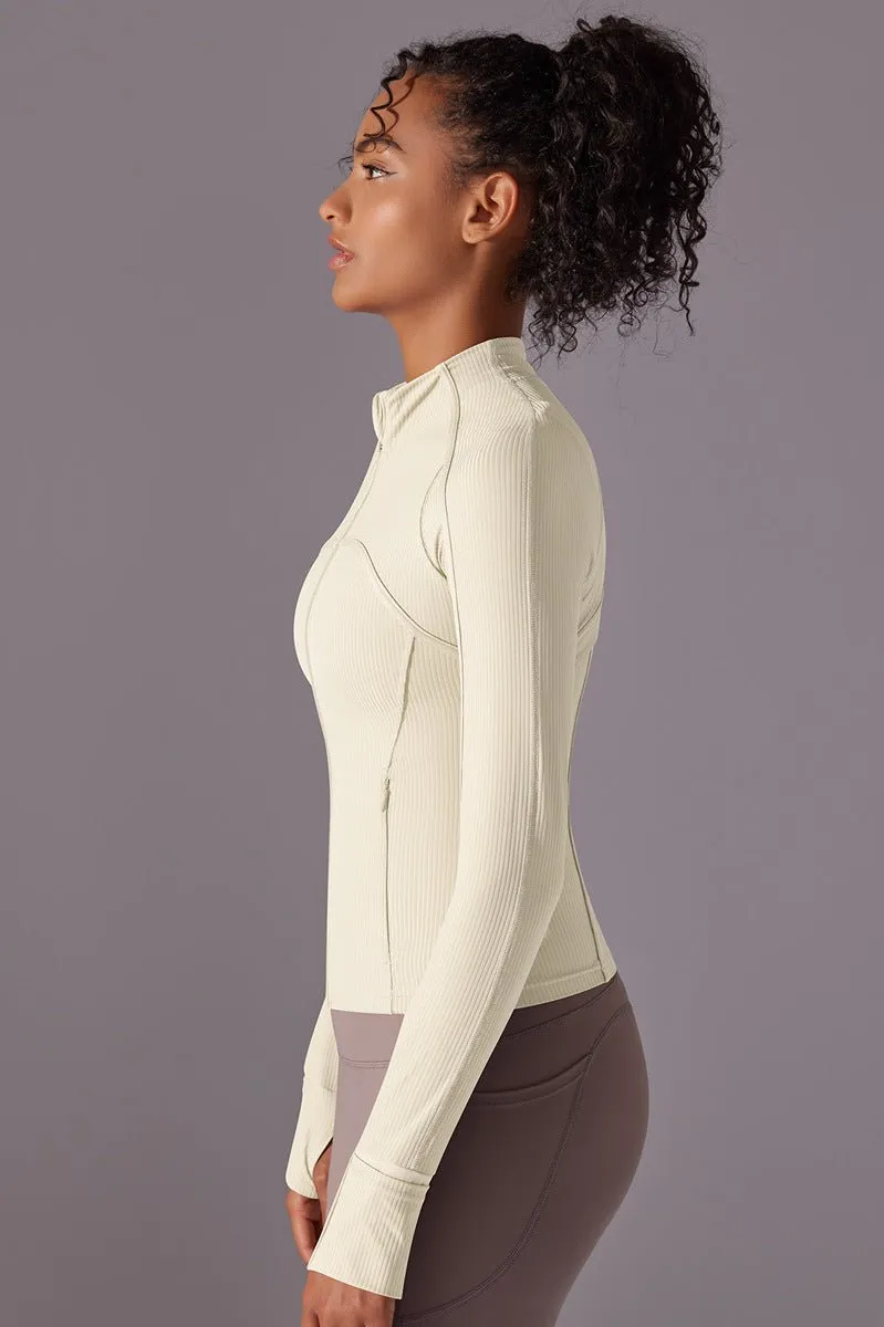 FlexiZip Compression Jacket CreamyWhite - Medium (M) / CreamyWhite