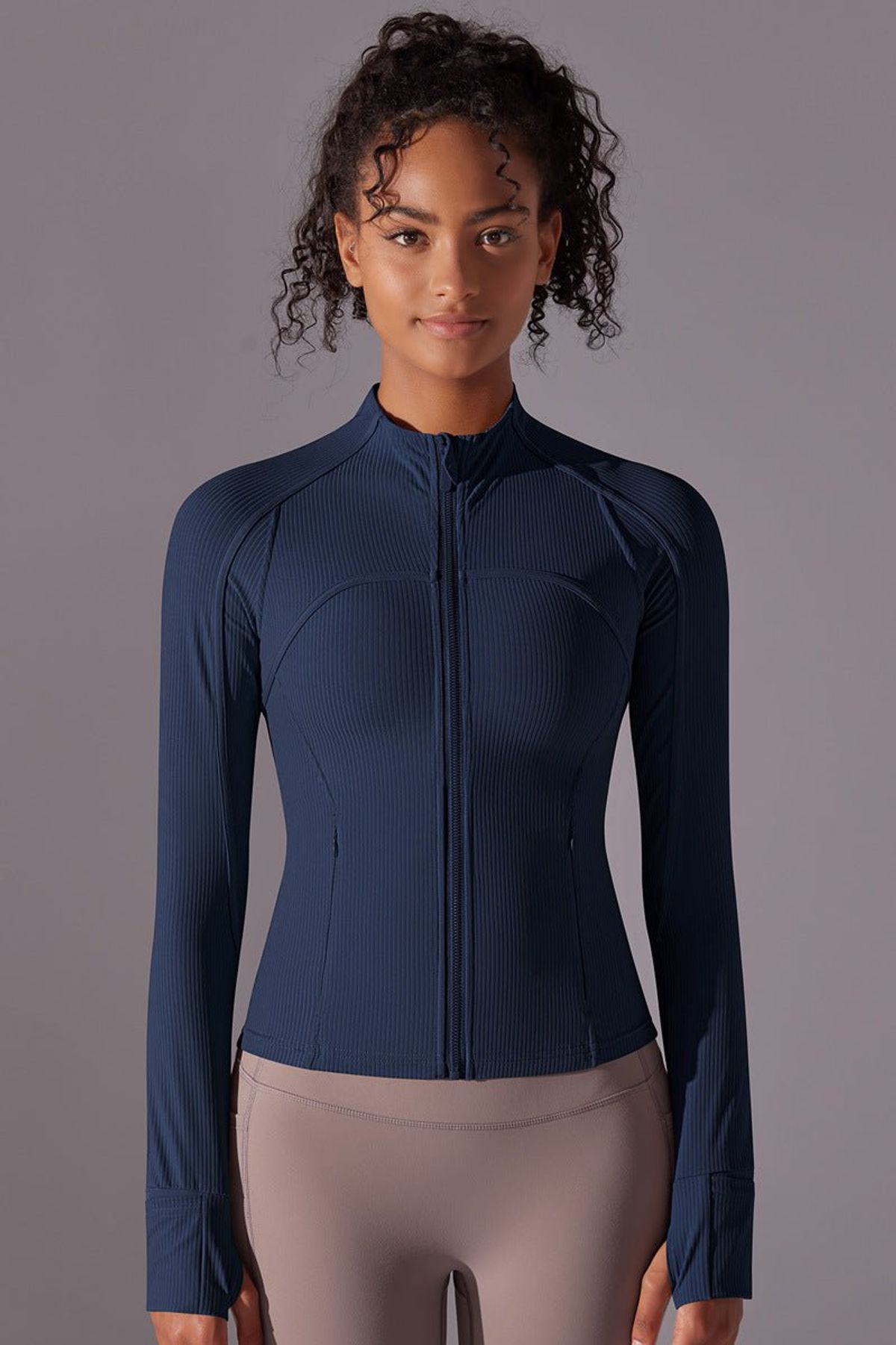 FlexiZip Compression Jacket Navy - Small (S) / Navy