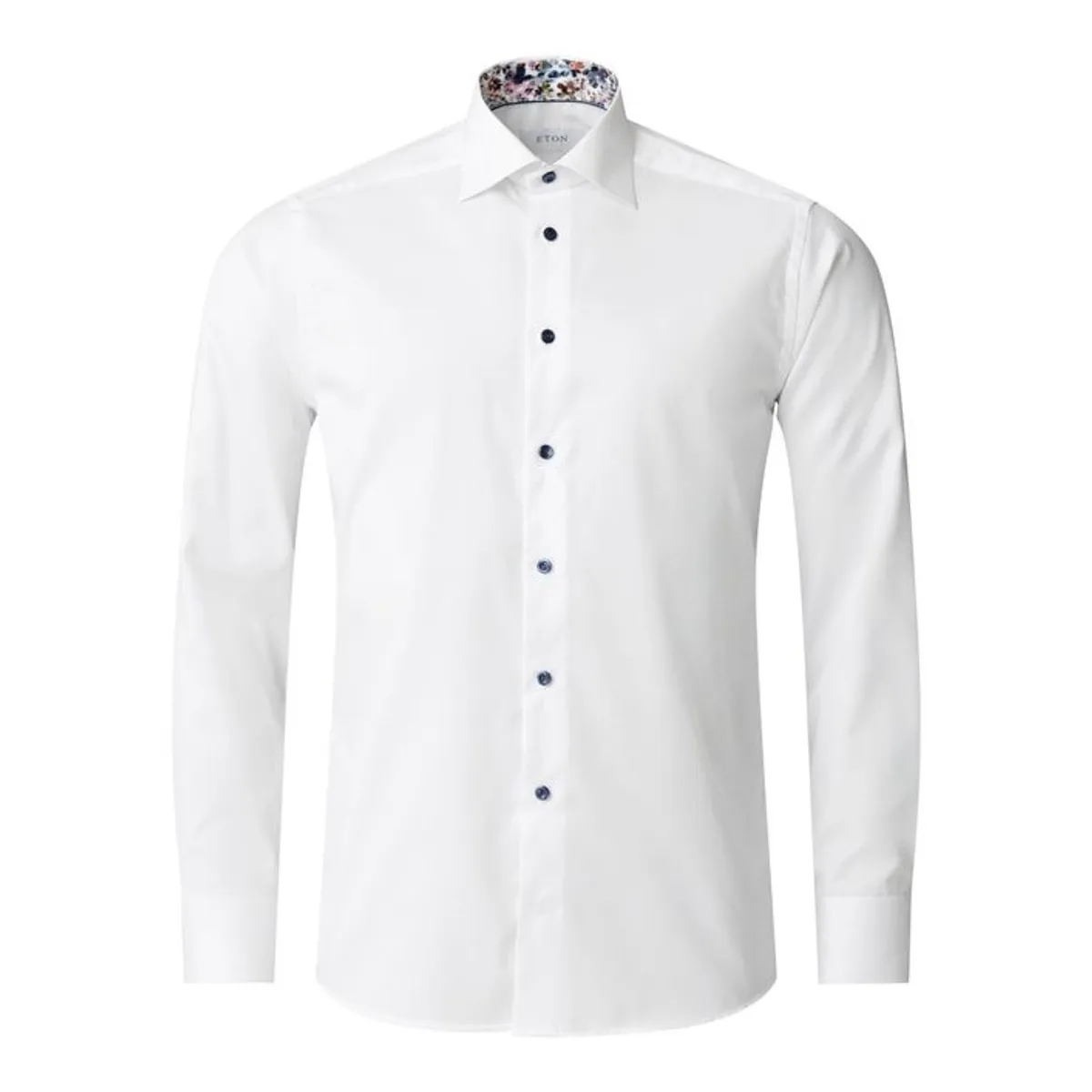 Floral Effect Signature Twill Shirt