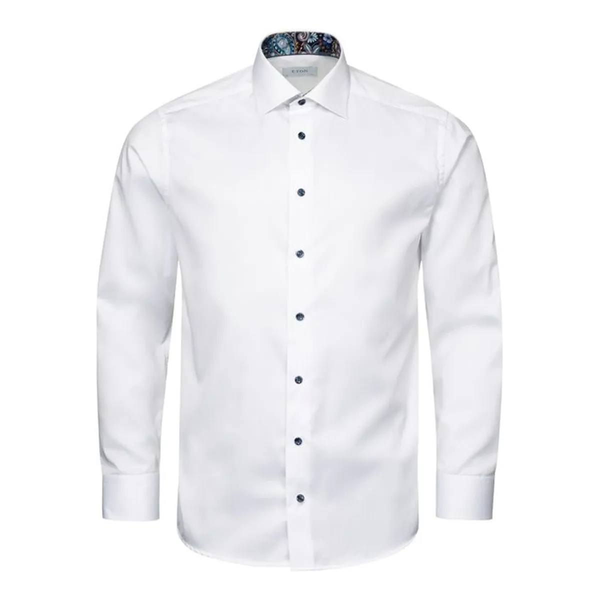 Floral Effect Signature Twill Shirt