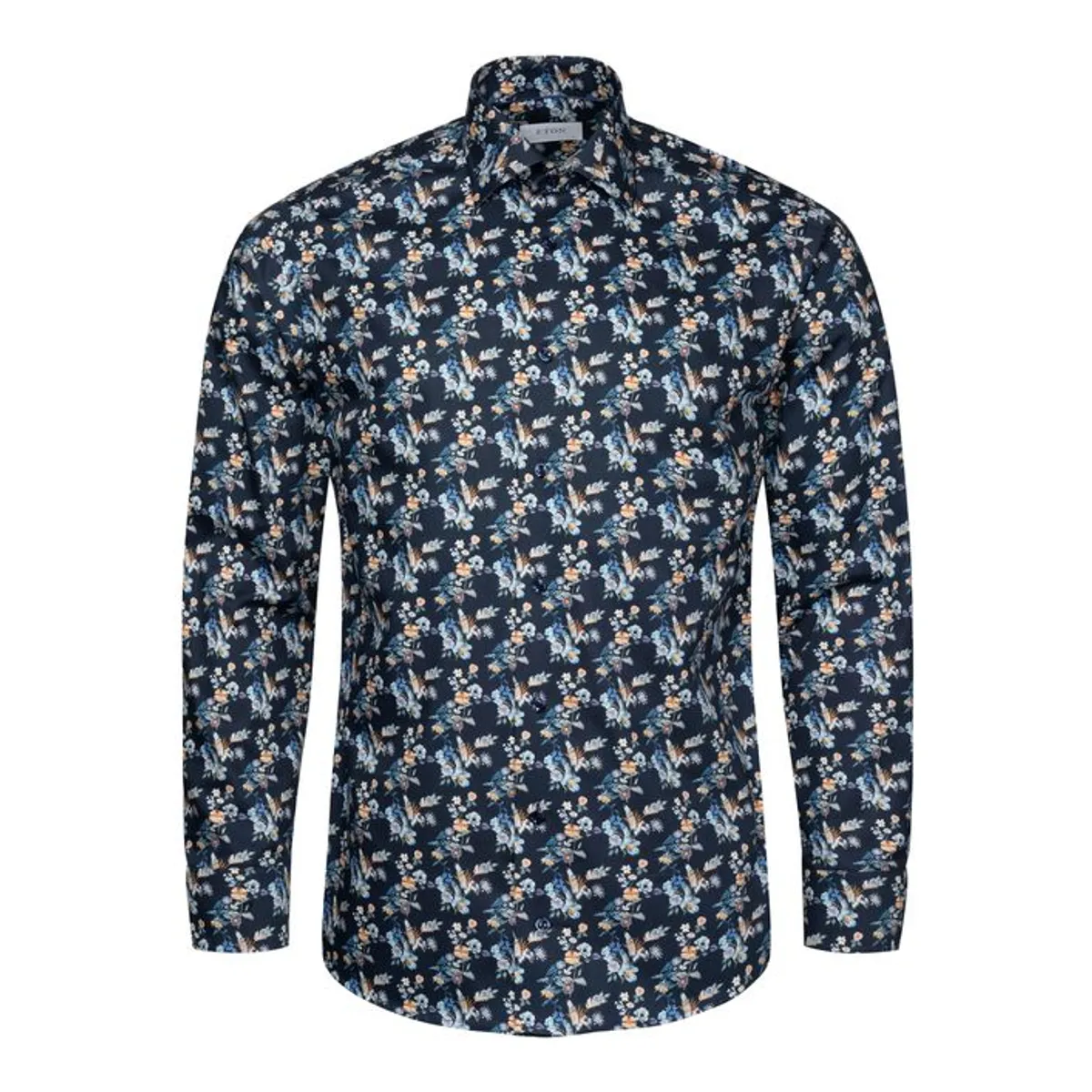 Floral Print Twill Shirt