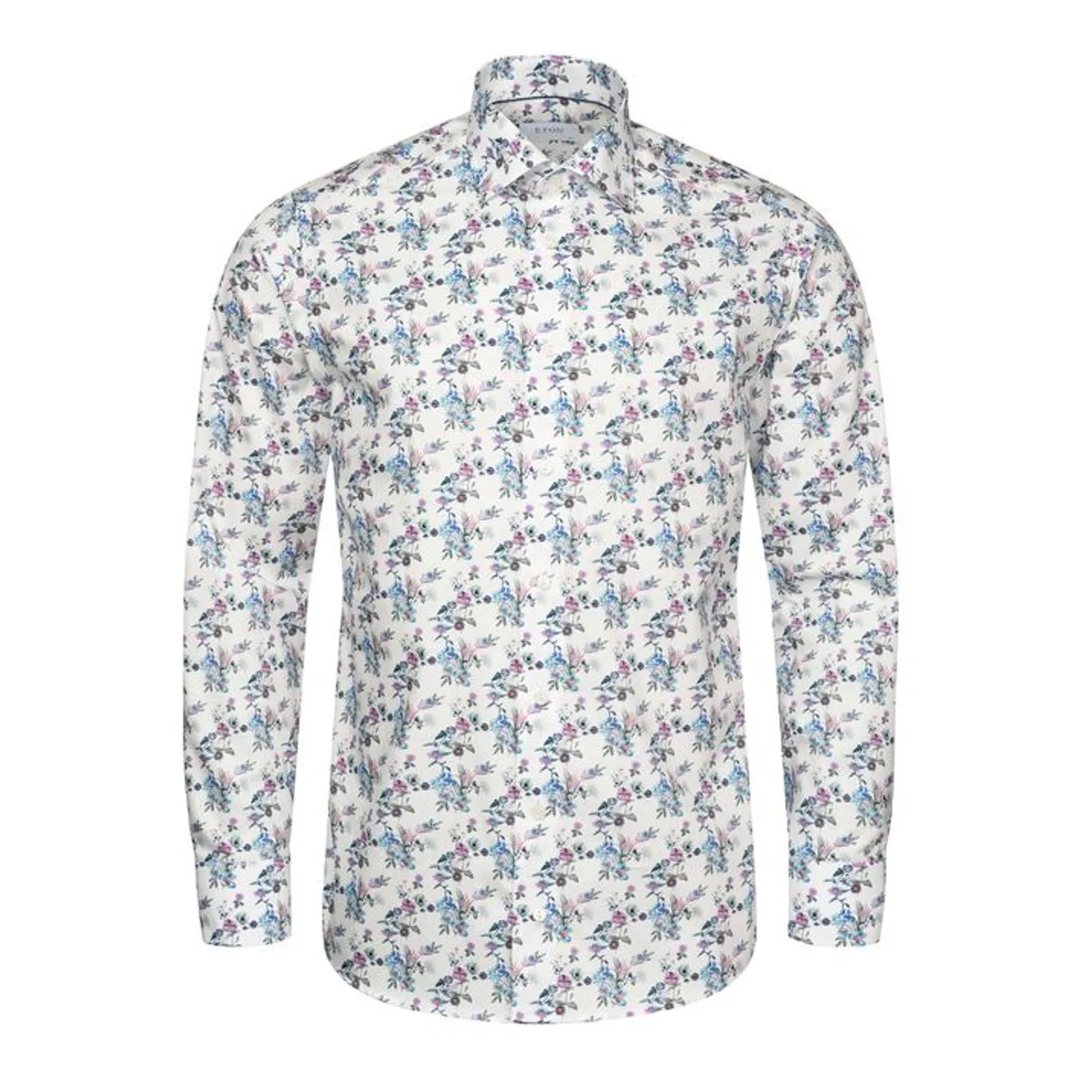 Floral Print Twill Shirt