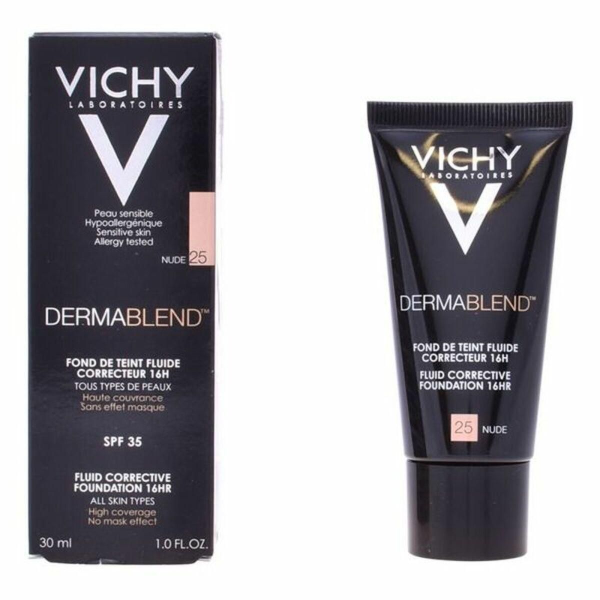 Flydende Makeup Foundation Dermablend Vichy Spf 35 30 ml 15 - opal 30 ml