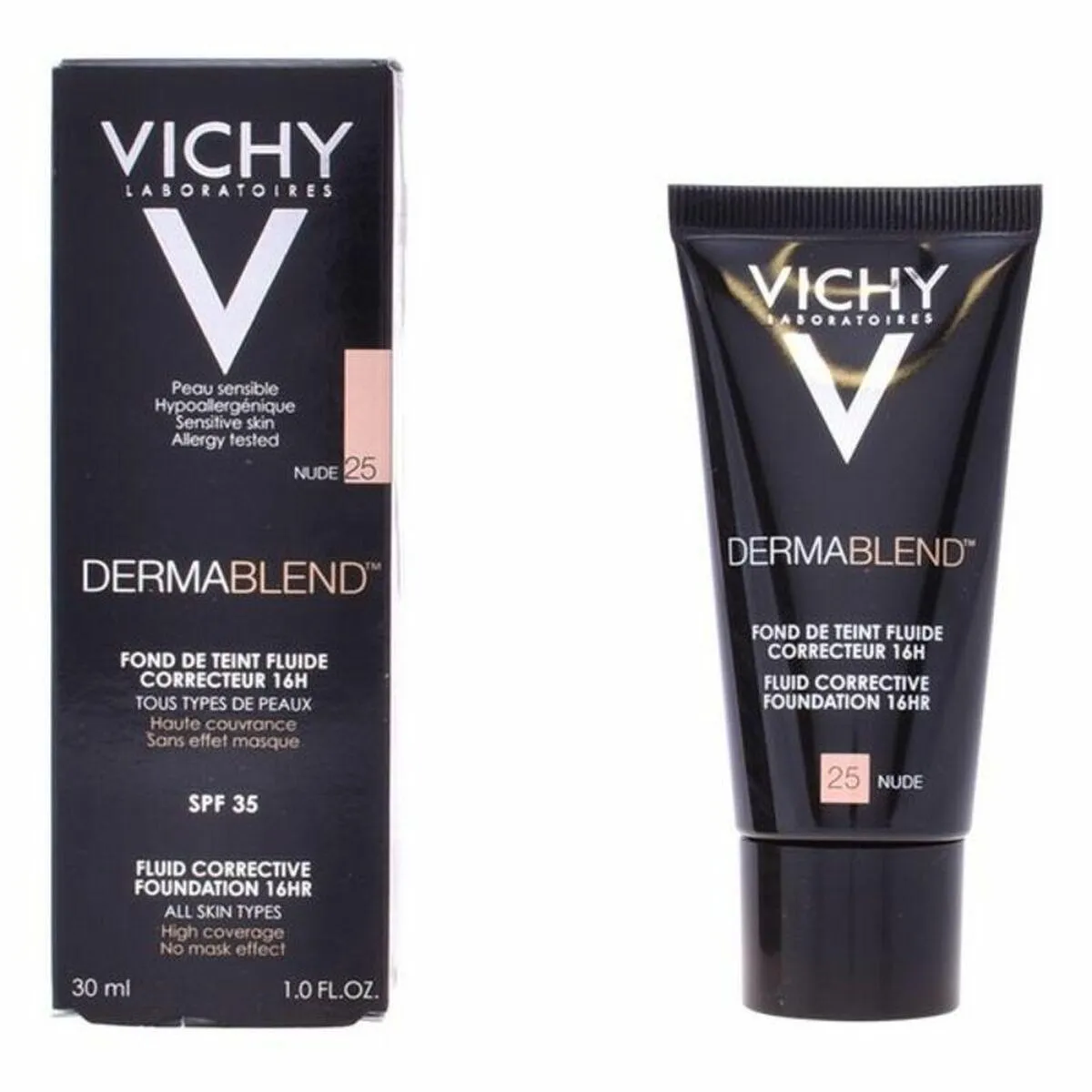 Flydende Makeup Foundation Dermablend Vichy Spf 35 30 ml 35 - sand 30 ml