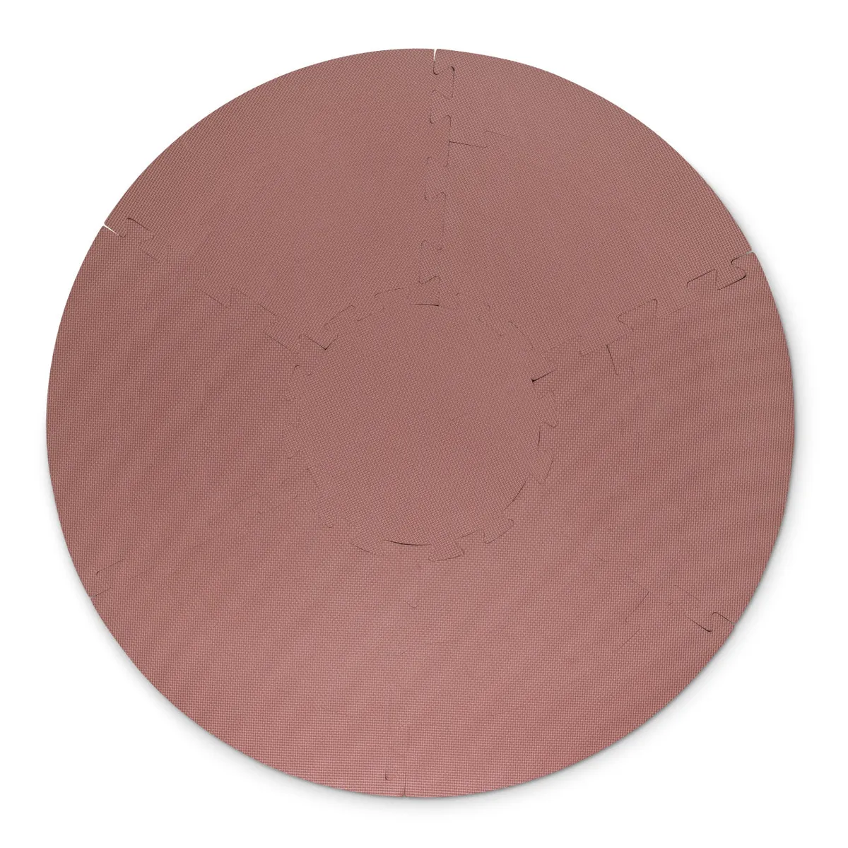 Foam play mat circle - Plum