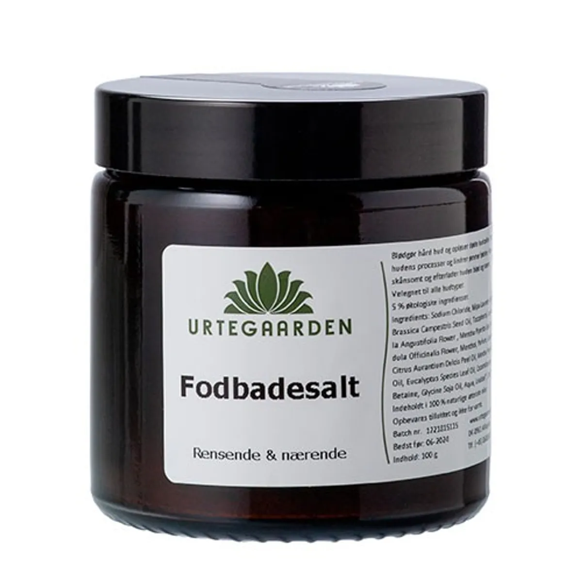 Fodbadesalt - 100 gram - Urtegaarden