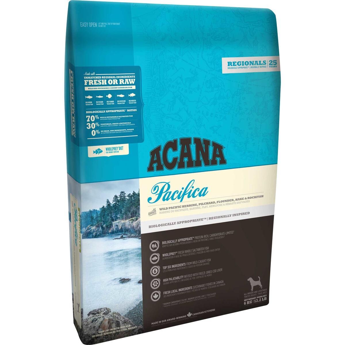 Foder Acana Dog TF Regionals Pacifica 11,4 Kg