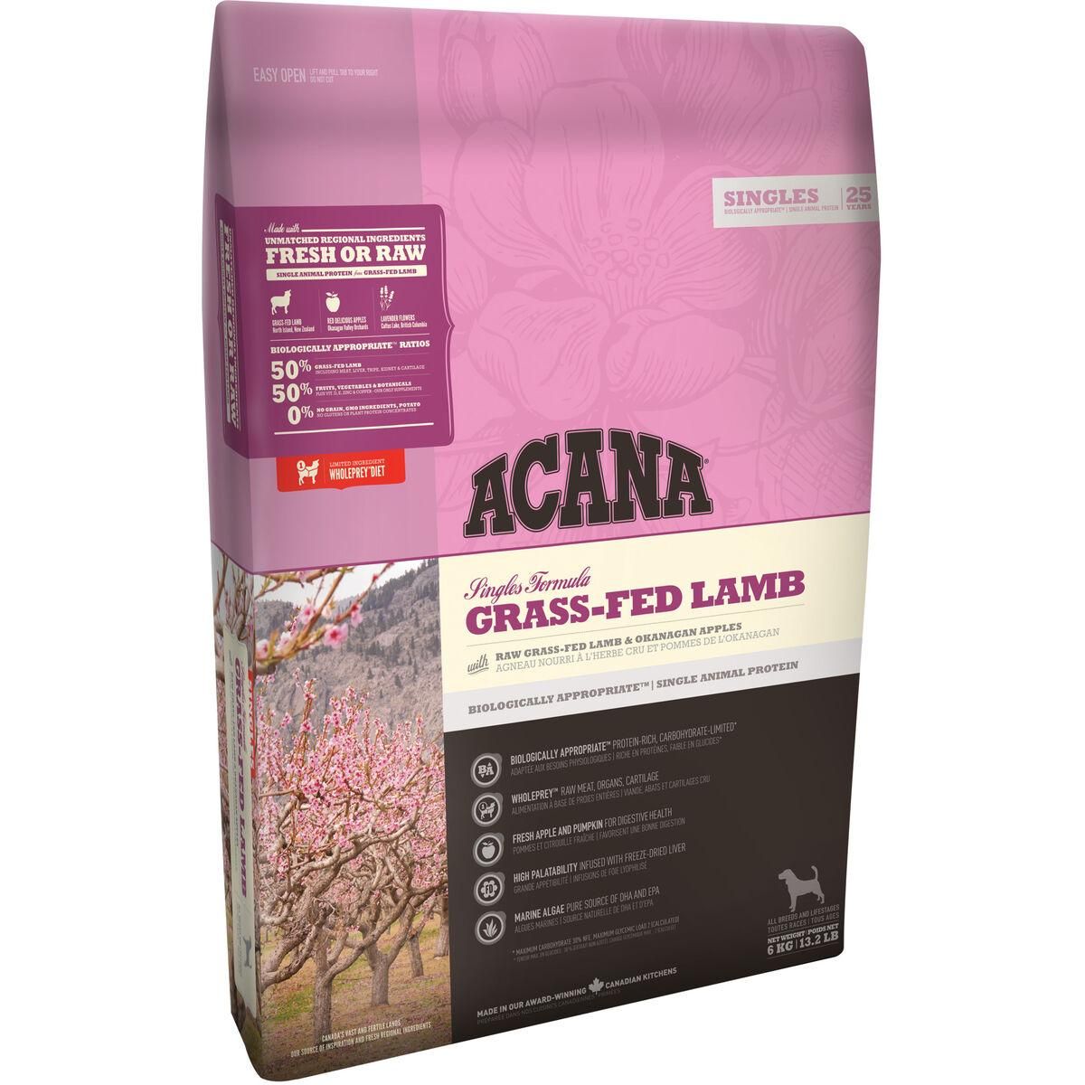 Foder Acana Dog TF Singles Grass-Fed Lamb 11,4 Kg Lam