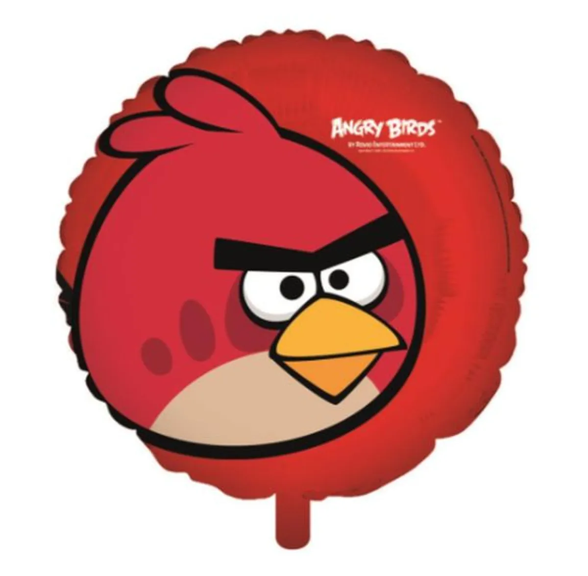 Folieballon (Helium) // Foil Balloon: "Angry Birds-Red" - Topkvalitet