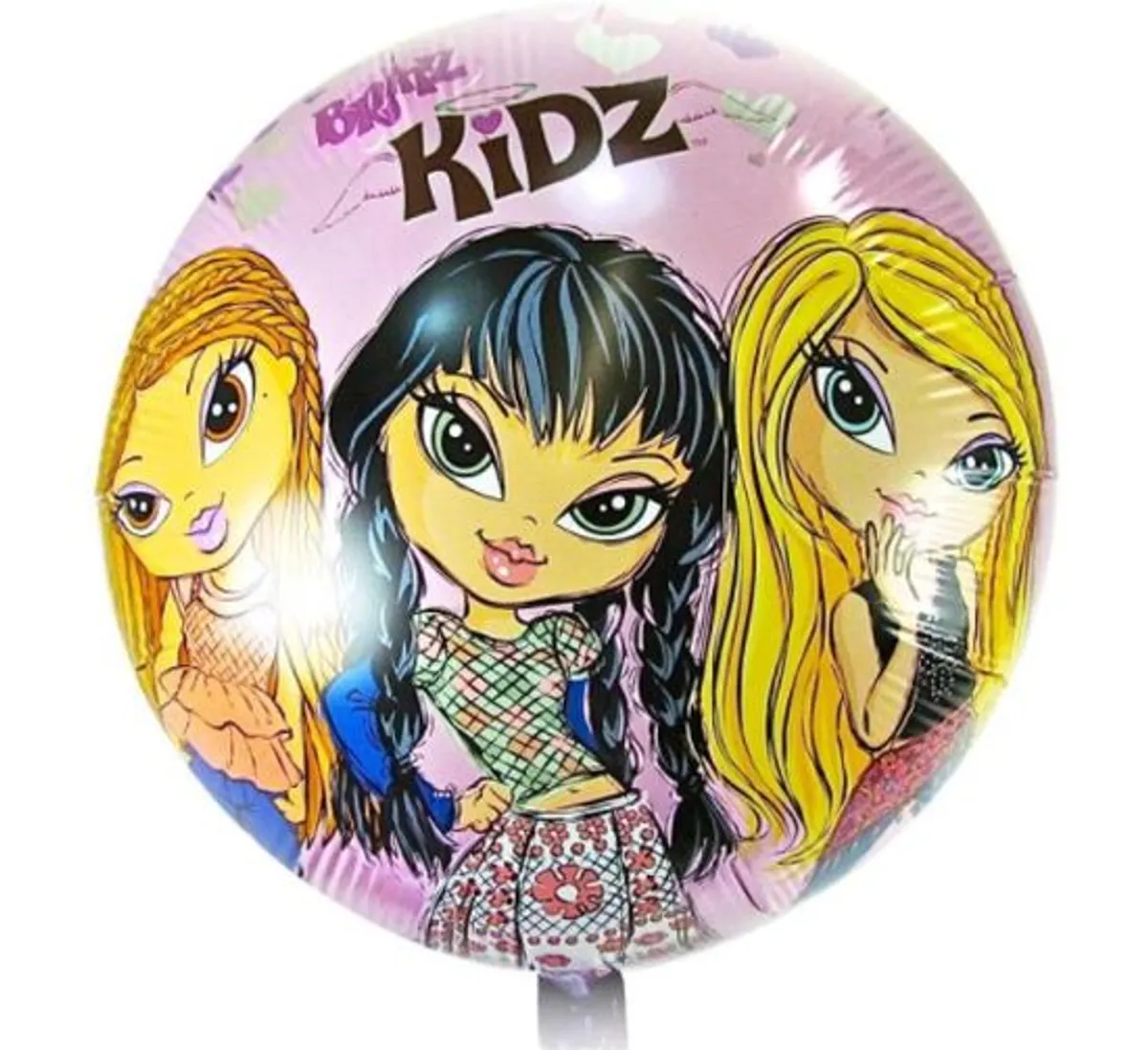 Folieballon (Helium) // Foil Balloon: "Bratz-Happy Birth Day" - Topkvalitet