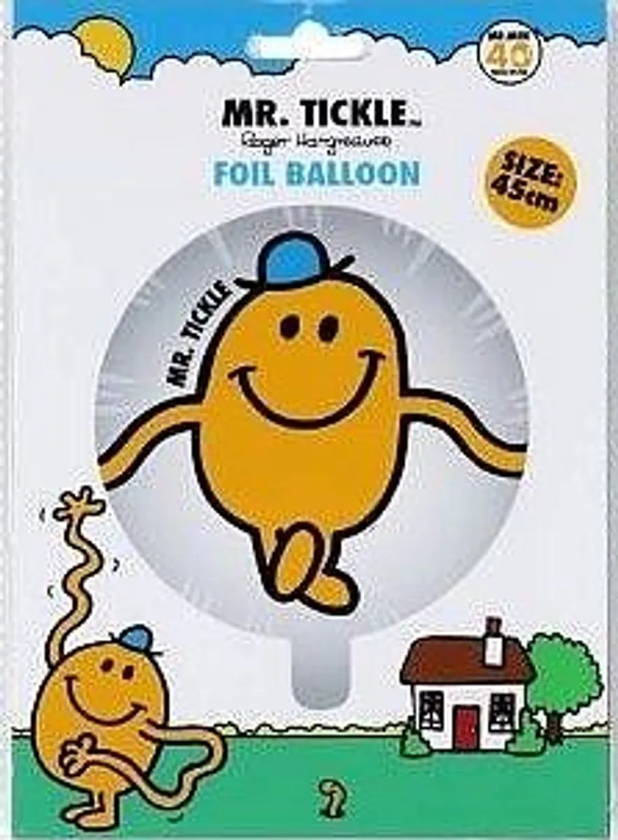 Folieballon (Helium) // Foil Balloon: "Mr.Tickle - Round" - Topkvalitet