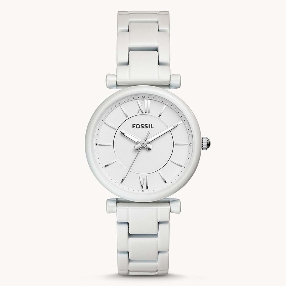 FOSSIL - Carlie Pearl White Dameur ES4401