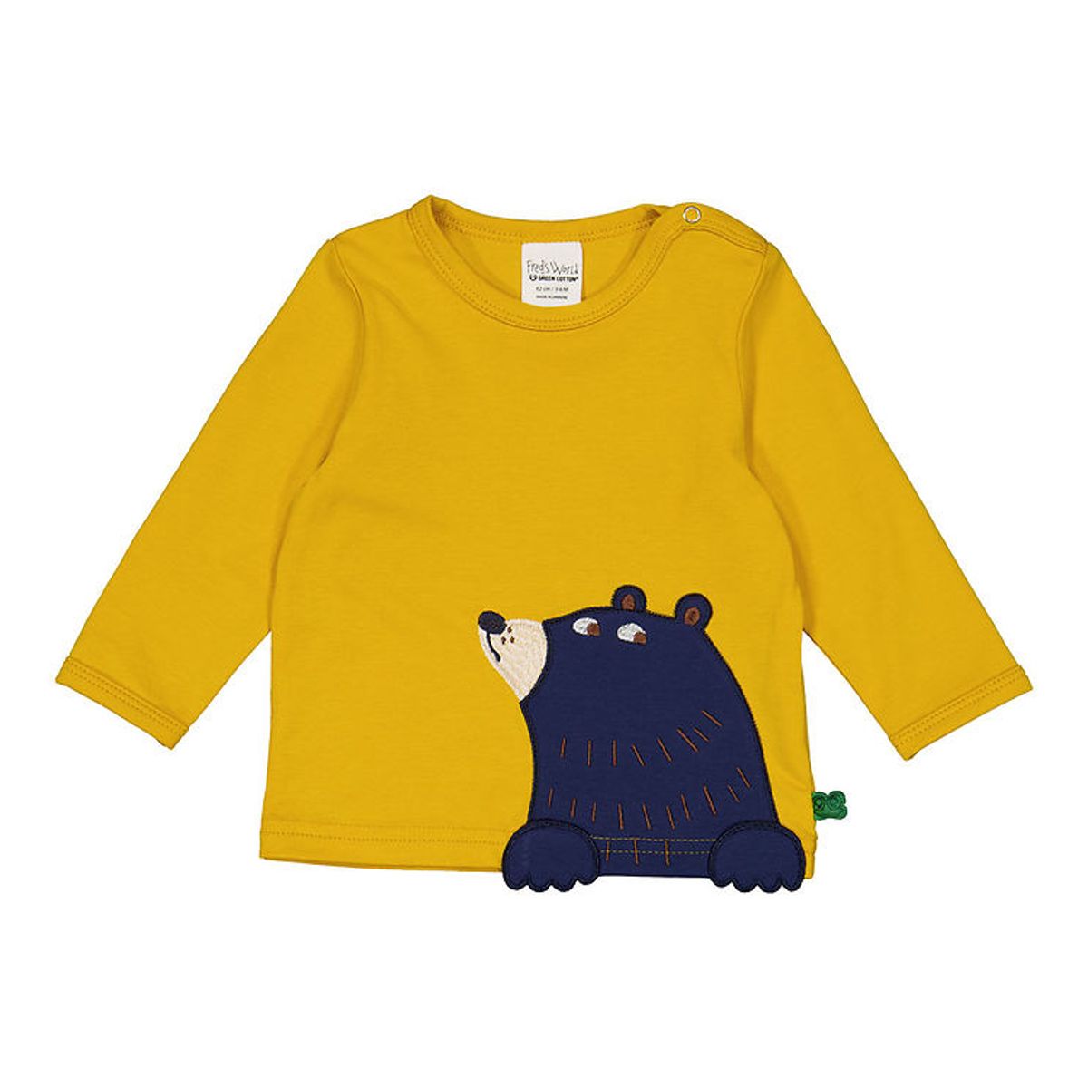 Freds World Bluse - Bear Applique - Mango