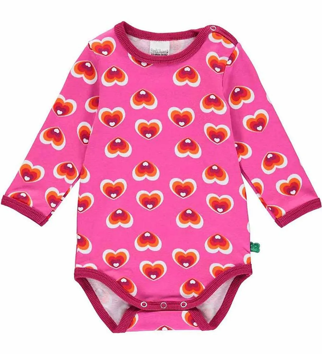 Freds World Body l/æ - Heart - Fuchsia