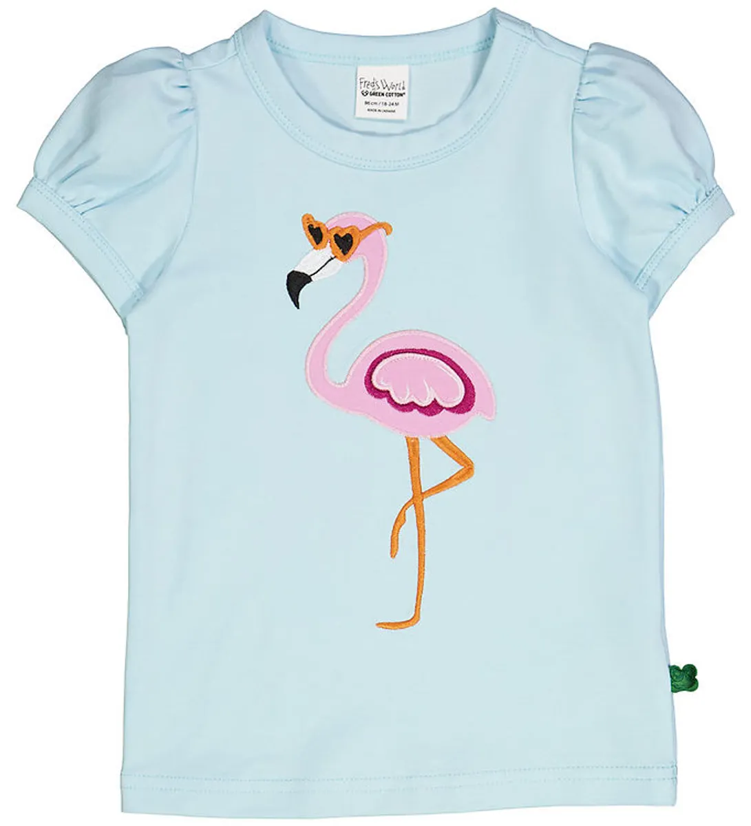 Freds World T-shirt - Flamingo - Aqua