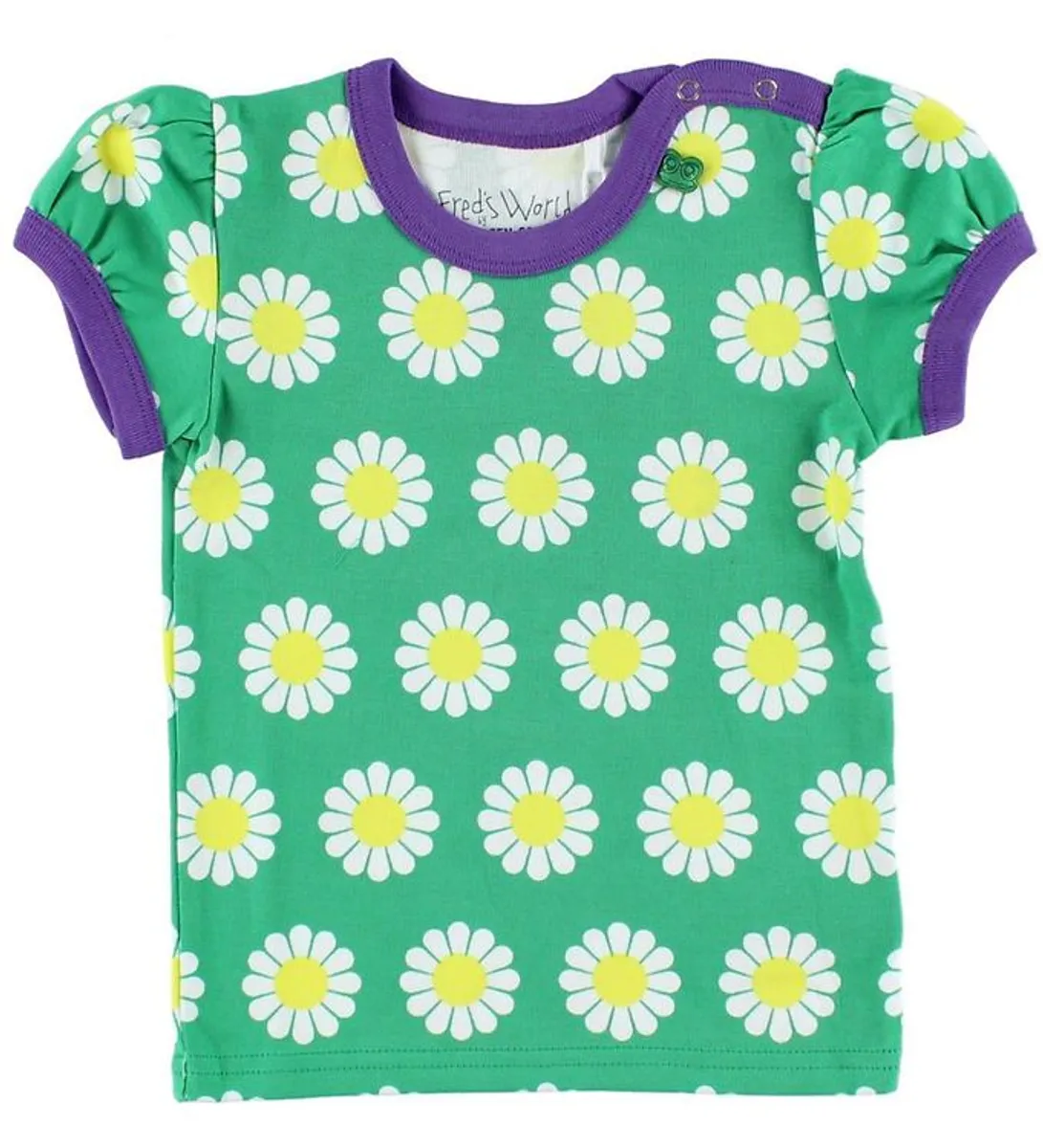 Freds World T-shirt - Grøn m. Daisy