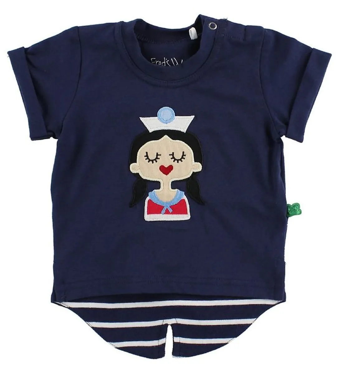 Freds World T-Shirt - Navy m. Skibspige