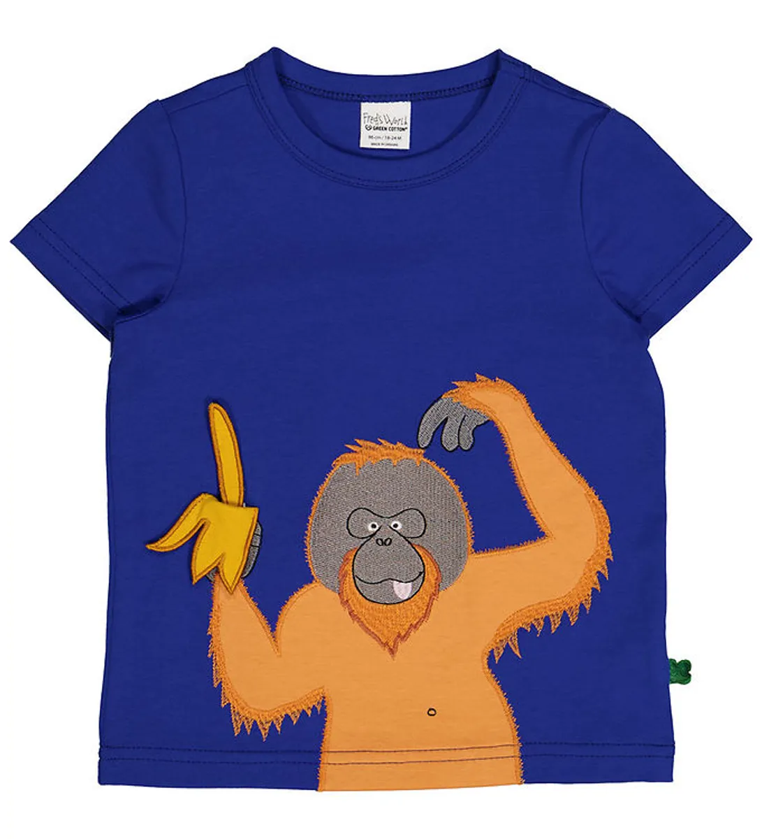 Freds World T-shirt - Orangutang - Surf